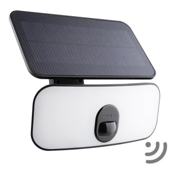 Brilagi - LED Solární nástěnné svítidlo se senzorem pohybu a soumraku ROOF LED/13W/5V 4000 mAh IP65