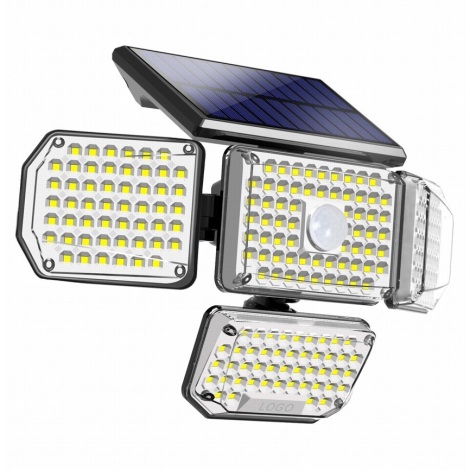 Brilagi - LED Solární nástěnné svítidlo se senzorem WALLIE LED/5W/5,5V IP65