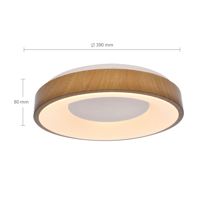 Brilagi - LED Stmívatelné stropní svítidlo DORIA LED/48W/230V 3000-6500K pr. 39 cm + dálkové ovládání