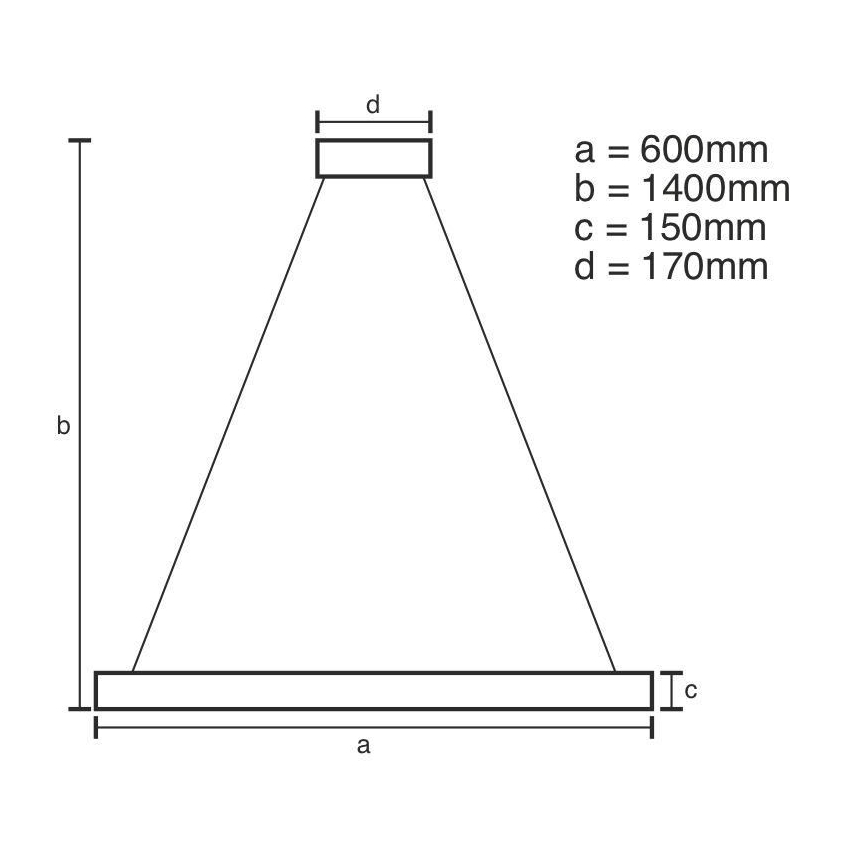 Brilagi - LED Stmívatelný křišťálový lustr na lanku HALO LED/40W/230V + dálkové ovládání