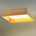 Brilagi - LED Stropní svítidlo VELVET SQUARE LED/24W/230V krémová