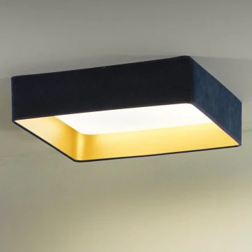 Brilagi - LED Stropní svítidlo VELVET SQUARE LED/24W/230V tmavě modrá