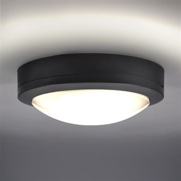 Brilagi - LED Venkovní stropní svítidlo LED/13W/230V pr. 17 cm IP54 antracit