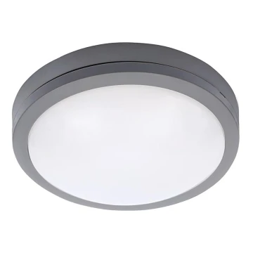 Brilagi - LED Venkovní stropní svítidlo LED/20W/230V pr. 23 cm IP54 antracit