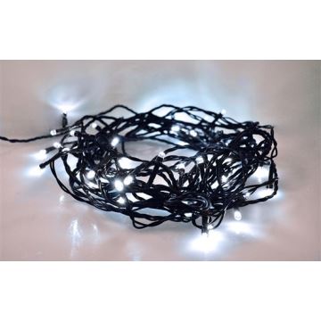 Brilagi - LED Venkovní vánoční řetěz 100xLED 13 m IP44 studená bílá