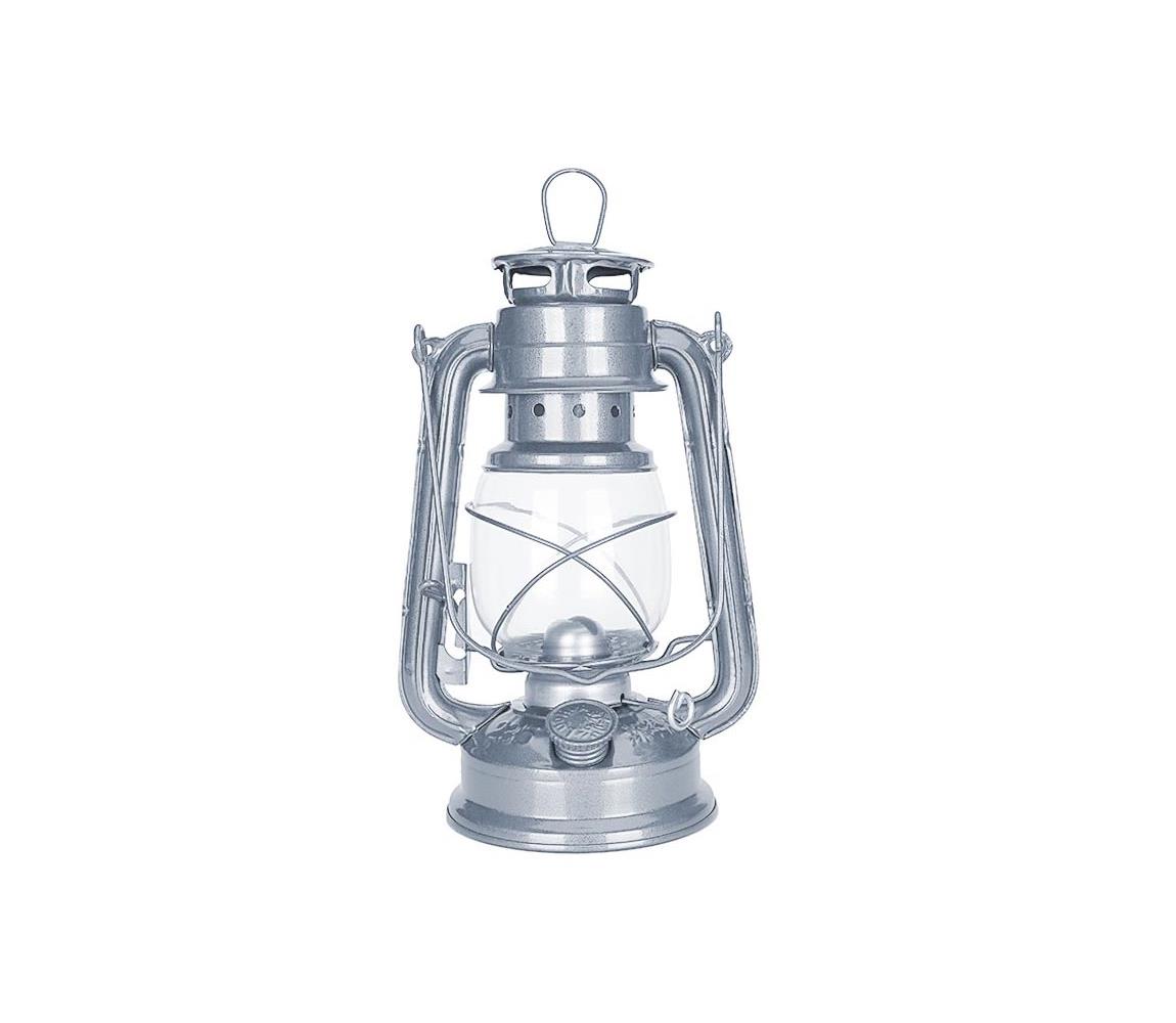 Brilagi Brilagi - Petrolejová lampa LANTERN 24,5 cm stříbrná 