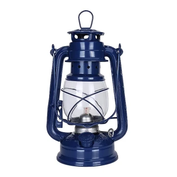 Brilagi - Petrolejová lampa LANTERN 24,5 cm tmavě modrá