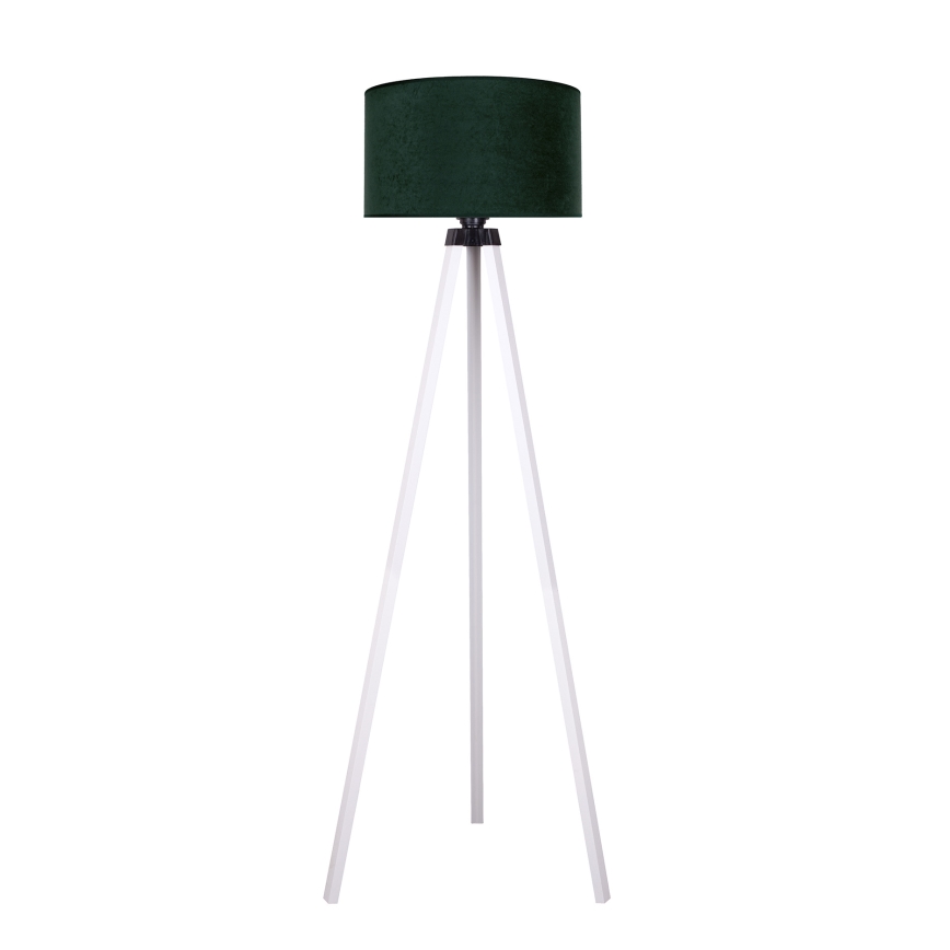 Brilagi - Stojací lampa VELVET 1xE27/60W/230V bílá/zelená