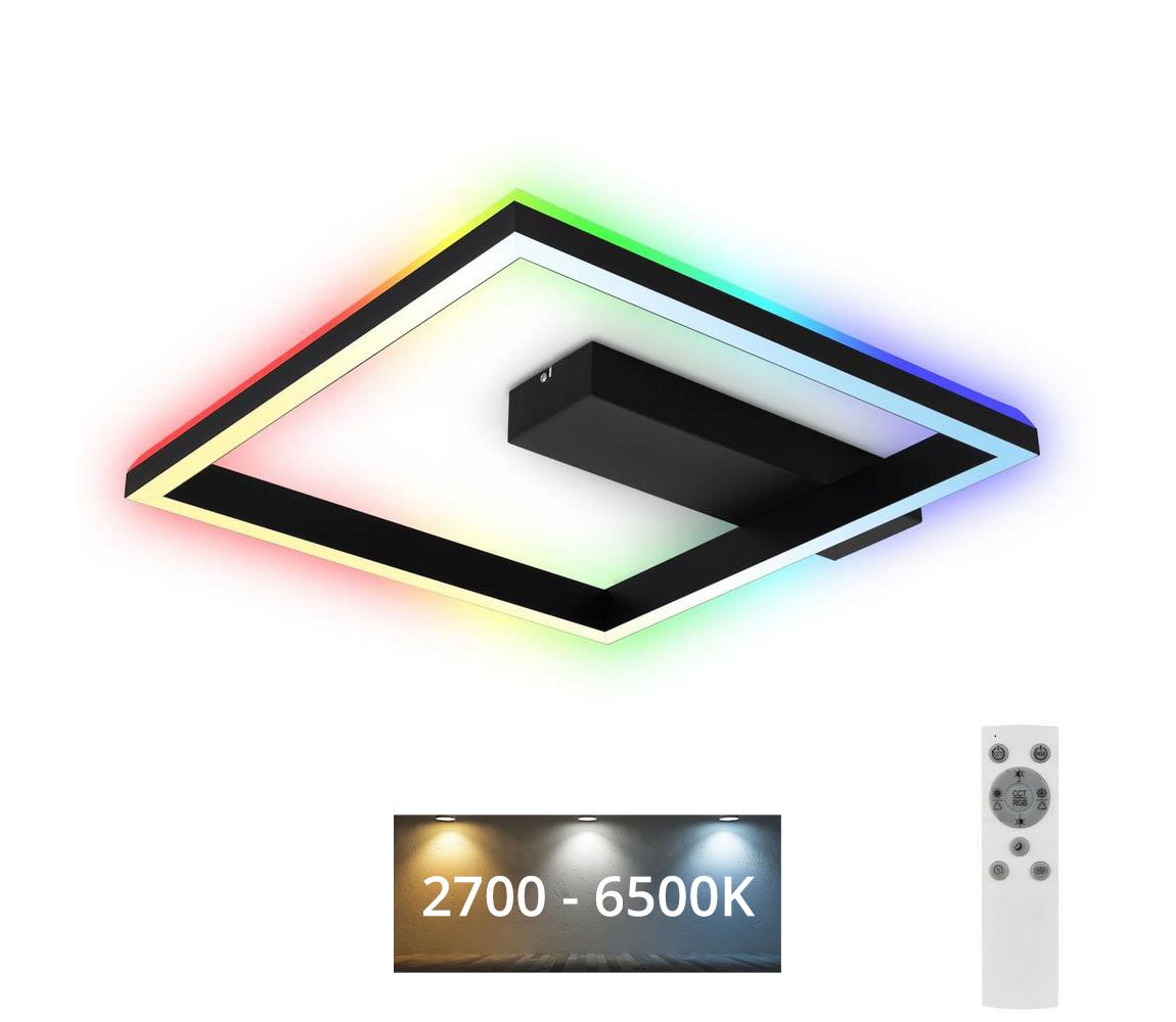 Brilo Brilo - LED RGBW Stmívatelný přisazený lustr FRAME LED/18W/230V 2700-6500K+ DO 