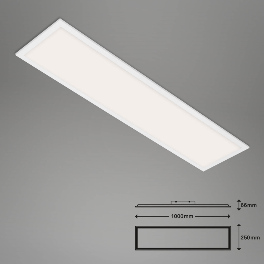 Brilo - LED Stmívatelné stropní svítidlo PIATTO LED/28W/230V 3000-6500K Wi-Fi Tuya + dálkové ovládání