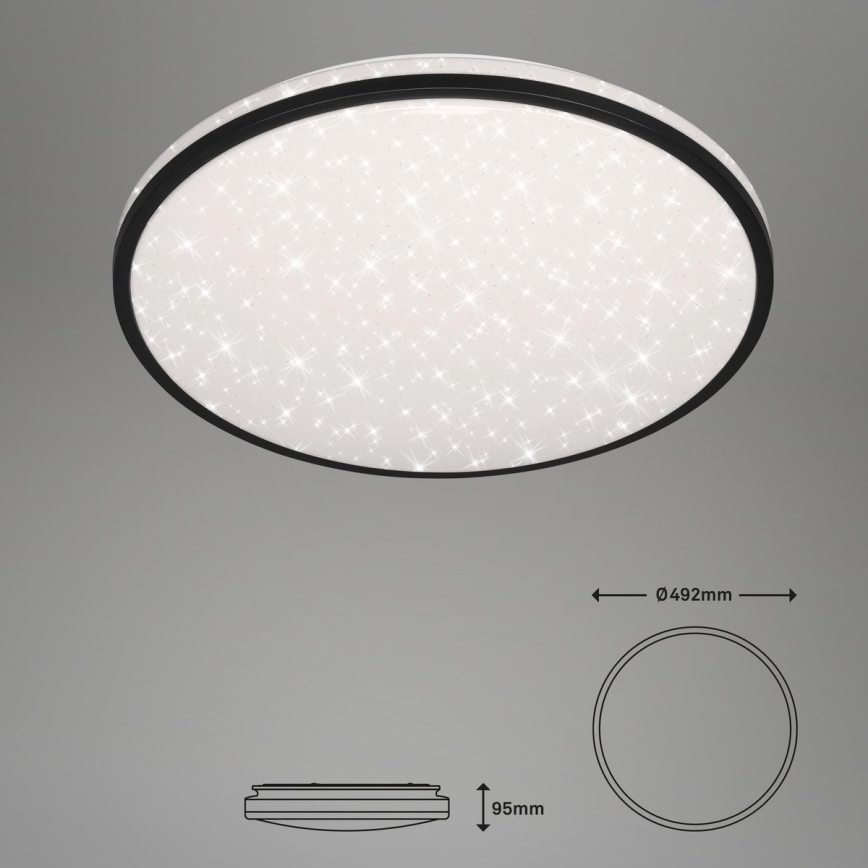 Brilo - LED Stmívatelné stropní svítidlo STARRY SKY LED/48W/230V 3000-6000K + dálkové ovládání