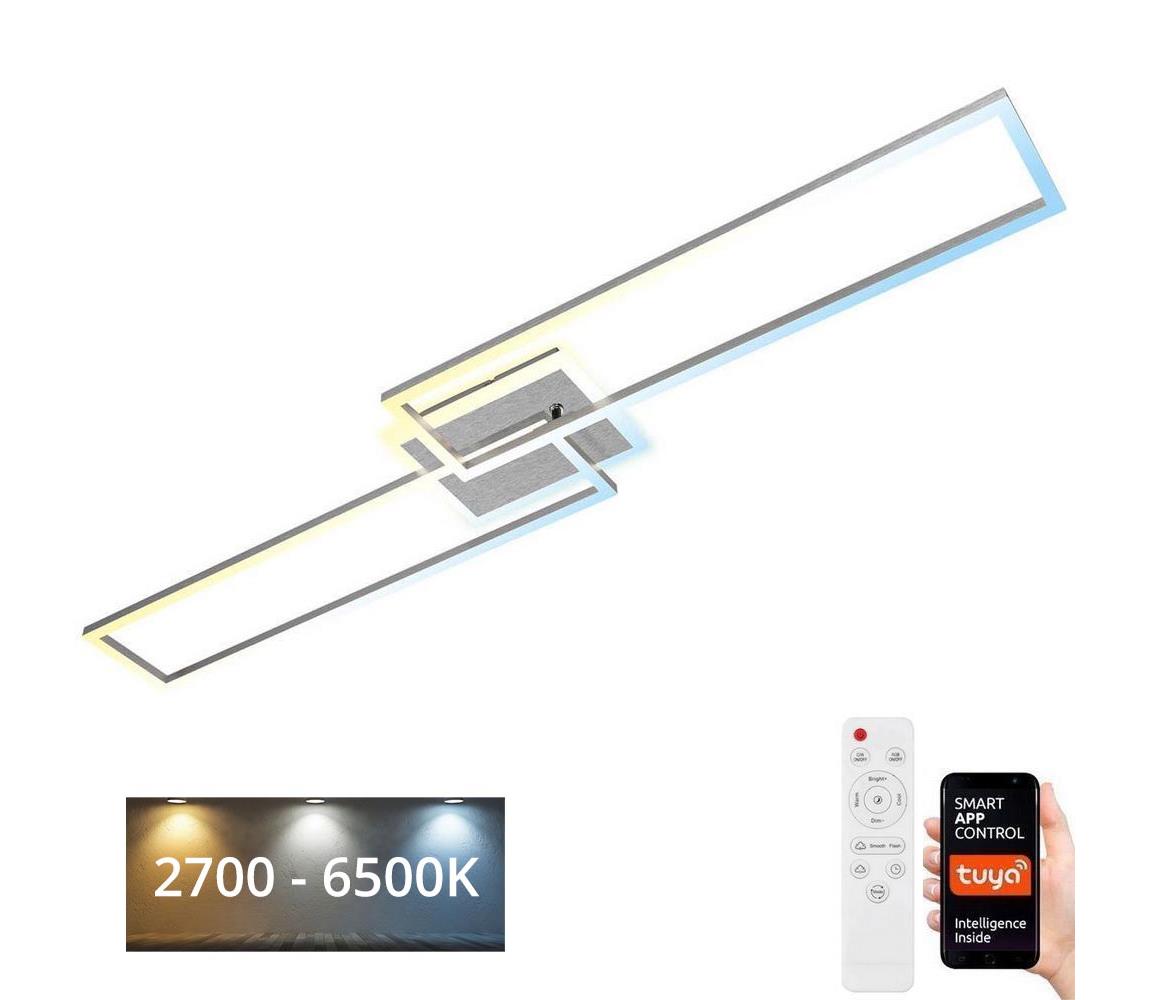 Brilo Brilo - LED Stmívatelný přisazený lustr FRAME 2xLED/20W/230V Wi-Fi Tuya + DO 