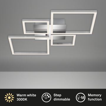 Brilo - LED Stmívatelný přisazený lustr FRAME LED/44W/230V