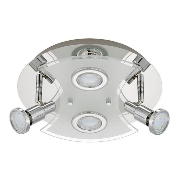 Briloner 2159-048LM - LED Bodové svítidlo SPLASH 4xGU10/3W/230V