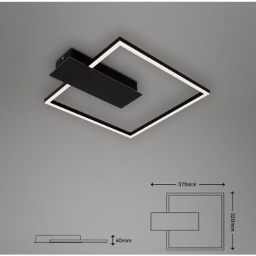 Briloner 3544-015 - LED Stmívatelné stropní svítidlo NICO DUO LED/12W/230V