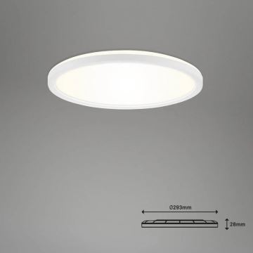 Briloner 7058-016 - LED Stmívatelné svítidlo SLIM LED/18W/230V 2700-6500K Wi-Fi Tuya + dálkové ovládání