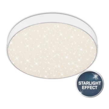 Briloner 7074-416 - LED Stropní svítidlo STAR SKY LED/21W/230V 4000K pr. 28 cm bílá