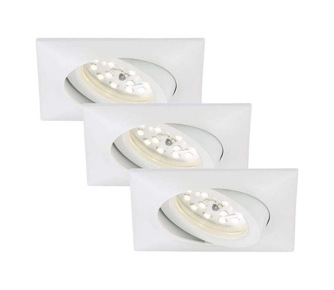 Briloner Briloner 7210-036 - SADA 3x LED Podhledové svítidlo ATTACH LED/5W/230V IP23 bílá 