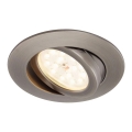 Briloner 7296-011 - LED Stmívatelné koupelnové podhledové svítidlo ATTACH LED/6,5W/230V IP23 antracit