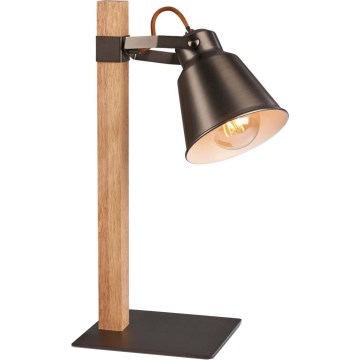 Briloner 7406-014 - Stolní lampa TALE 1xE27/25W/230V hnědá