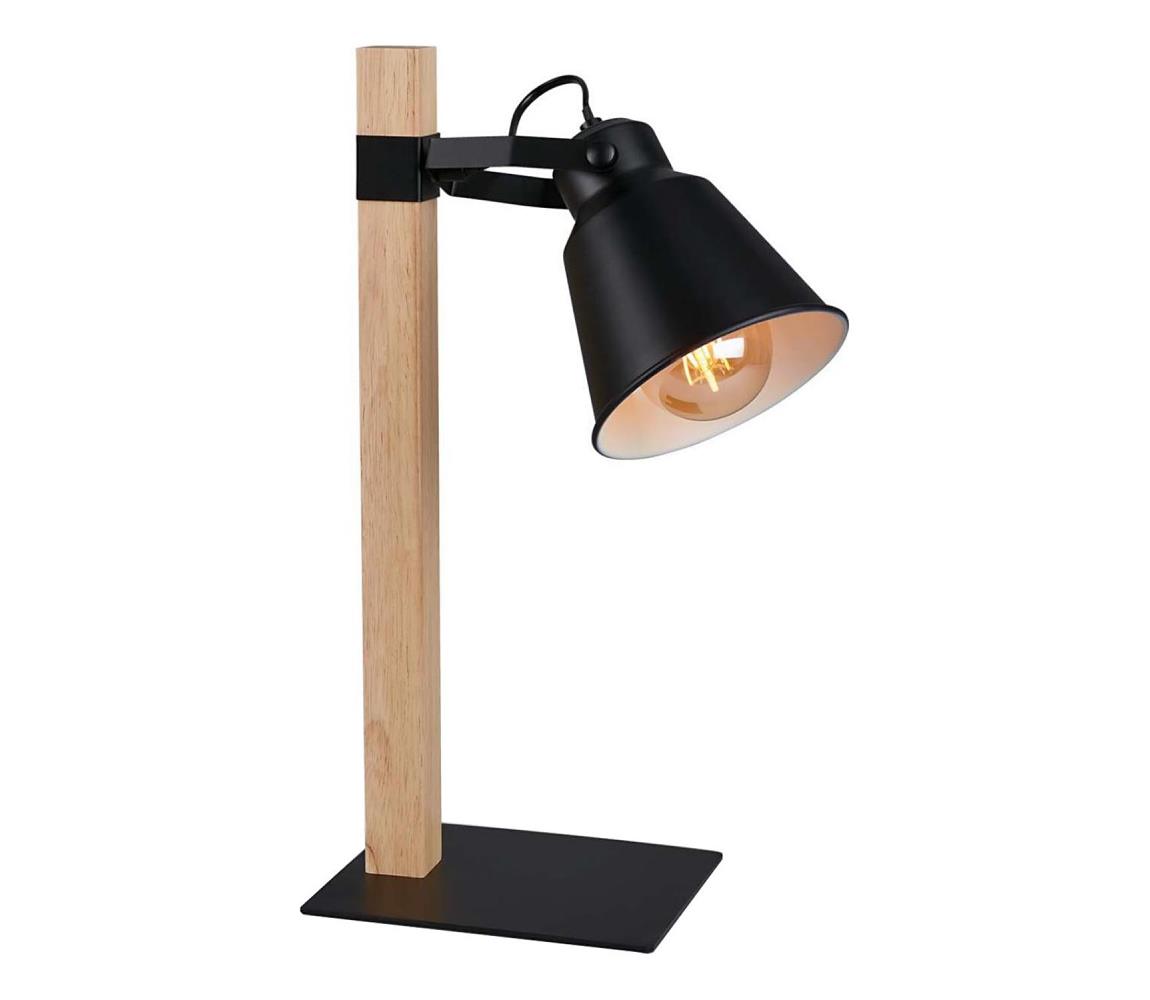 Briloner Briloner 7406-015 - Stolní lampa TALE 1xE27/25W/230V černá 