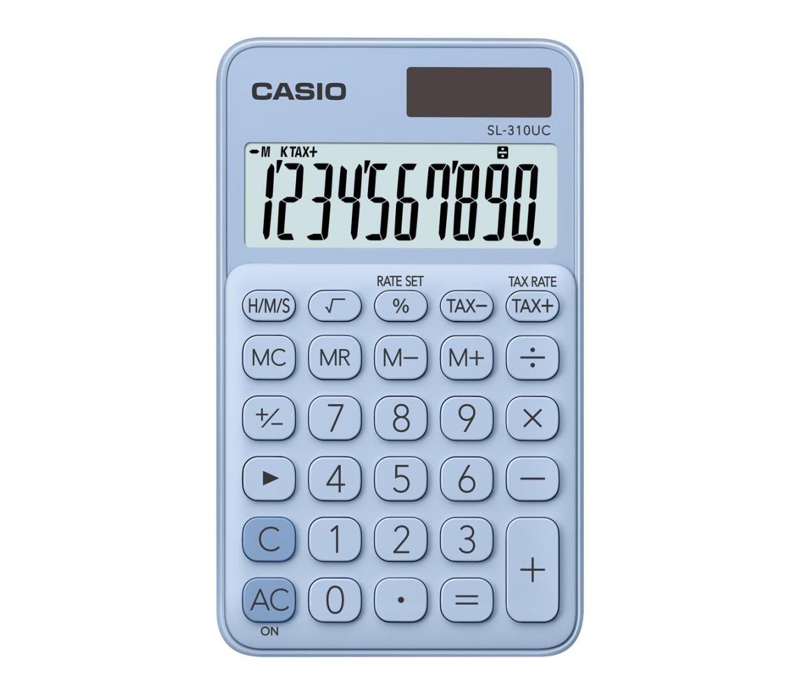 Casio Casio - Kapesní kalkulačka 1xLR54 modrá 