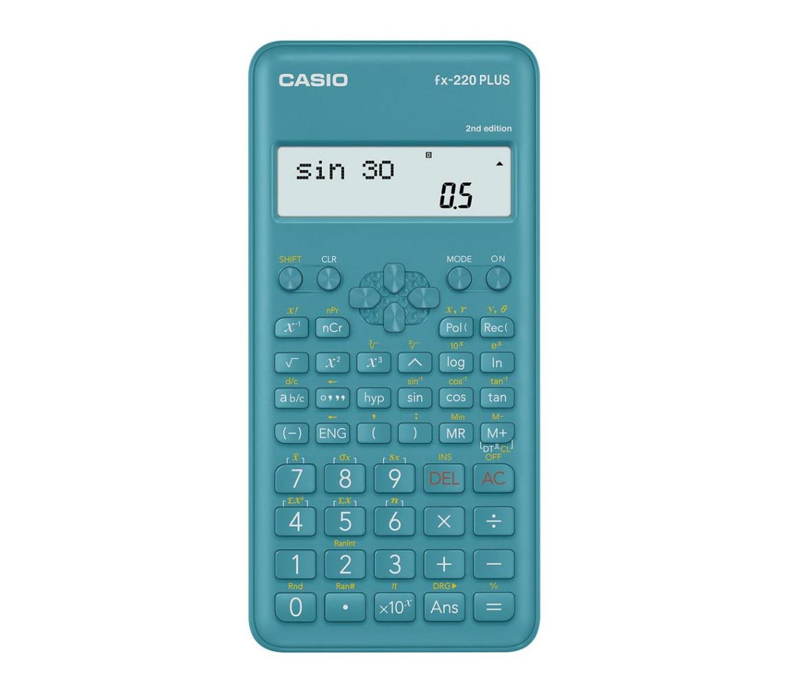 Casio Casio - Školní kalkulačka 1xAAA tyrkysová 
