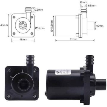 Čerpadlo 8-24VDC 900l/hod