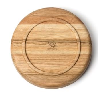 Continenta C4133 - Dřevěná miska 20x4,3 cm dub
