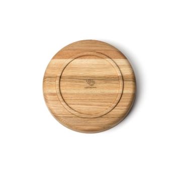 Continenta C4134 - Dřevěná miska 25x4,8 cm dub