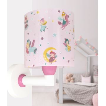 Dalber 42499 - Dětské nástěnné svítidlo FAIRY DREAMS 1xE27/15W/230V