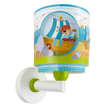 Dalber 60659 - Dětské nástěnné svítidlo PIRATE ISLAND 1xE27/15W/230V