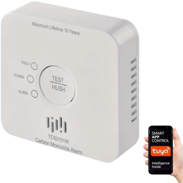 Detektor oxidu uhelnatého GoSmart 2xAA Wi-Fi Tuya