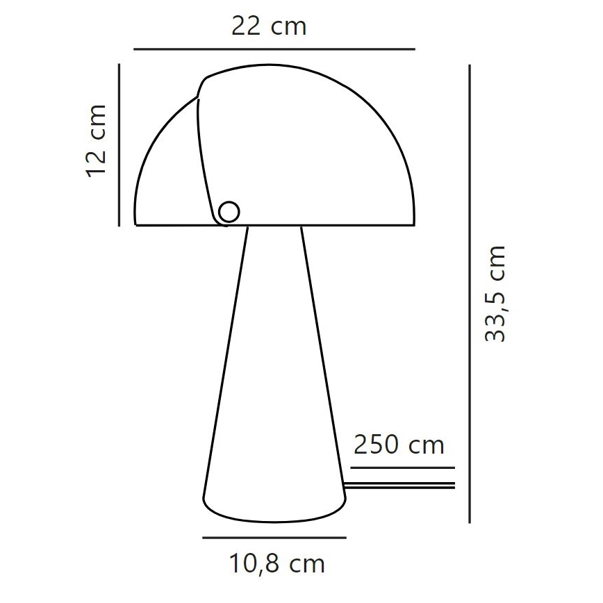 DFTP by Nordlux - Stolní lampa ALIGN 1xE27/25W/230V béžová