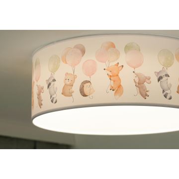 Duolla - LED Dětské stropní svítidlo CORTINA LED/26W/230V pr. 40 cm