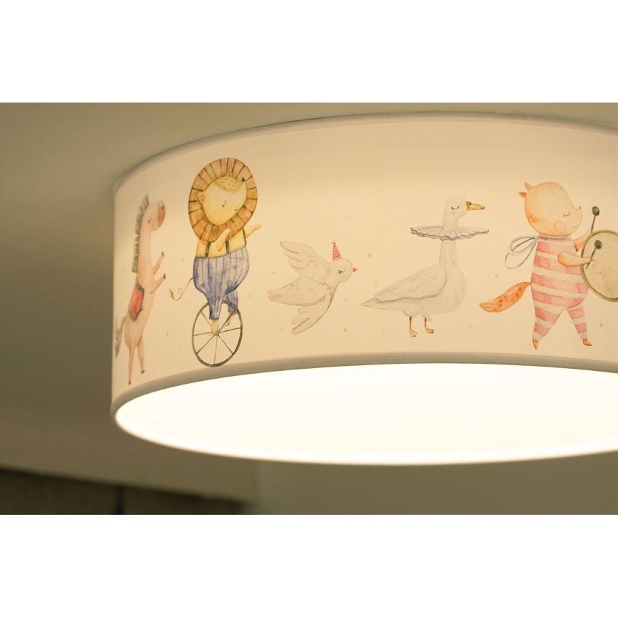 Duolla - LED Dětské stropní svítidlo CORTINA LED/26W/230V pr. 40 cm