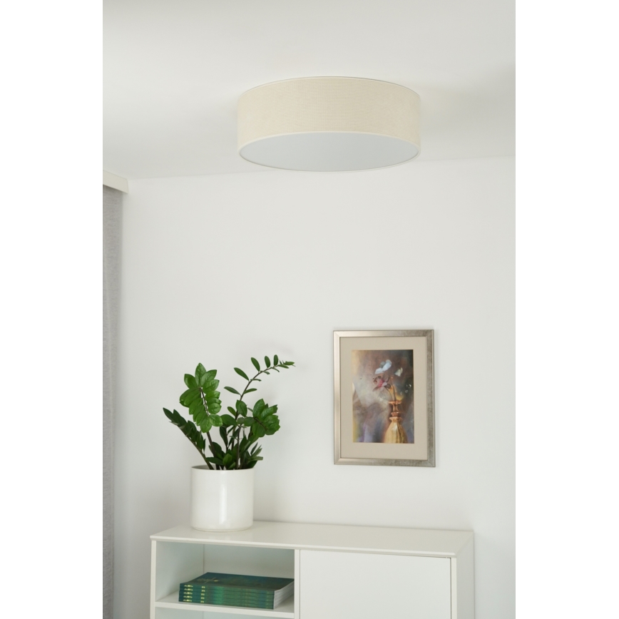 Duolla - LED Stropní svítidlo CORTINA LED/26W/230V pr. 30 cm 4000K krémová