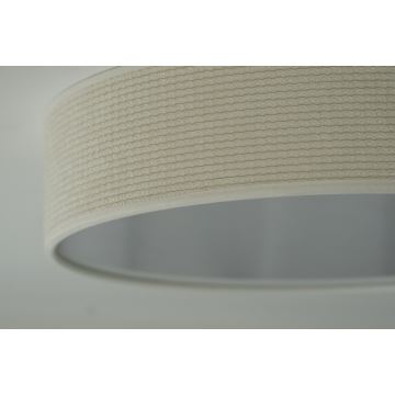 Duolla - LED Stropní svítidlo CORTINA LED/26W/230V pr. 30 cm 4000K krémová