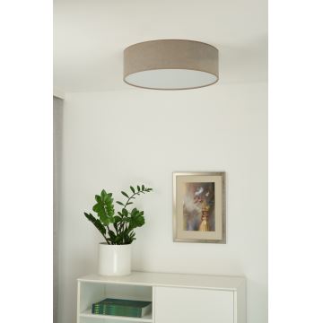 Duolla - LED Stropní svítidlo CORTINA LED/26W/230V pr. 30 cm hnědá