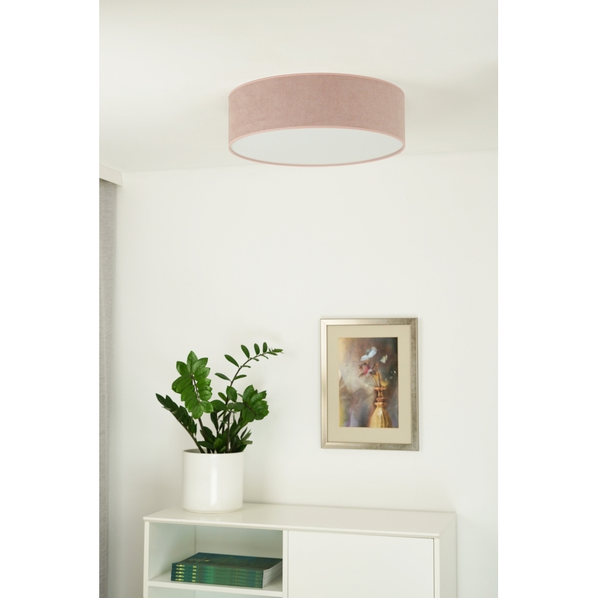 Duolla - LED Stropní svítidlo CORTINA LED/26W/230V pr. 45 cm růžová