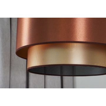 Duolla - Přisazený lustr COPPER SHINY 1xE27/15W/230V měděná