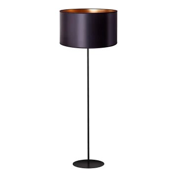 Duolla - Stojací lampa CANNES 1xE27/15W/230V 45 cm černá/měděná