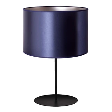 Duolla - Stolní lampa CANNES 1xE14/15W/230V 20 cm modrá/stříbrná/černá