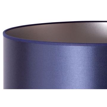 Duolla - Stolní lampa CANNES 1xE14/15W/230V 20 cm modrá/stříbrná/černá
