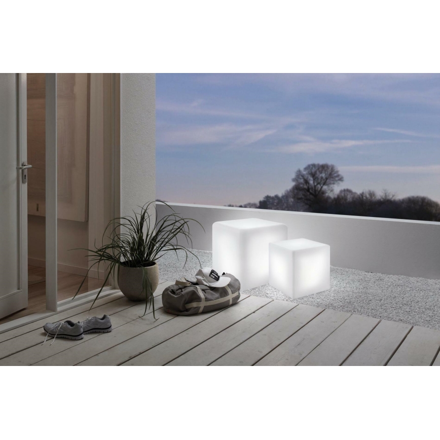 Eglo 31053 - LED RGBW Stmívatelná venkovní lampa 1xE27/9W/230V 30 cm IP65