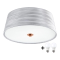 Eglo 32111- LED Stropní svítidlo FONSEA 1 2xE27/9W/230V stříbrná/měděná