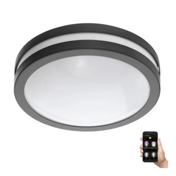 Eglo 33571 - LED Stmívatelné koupelnové svítidlo LOCANA-C LED/14W/230V IP44 černá