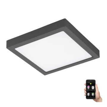 Eglo 33578- LED Stmívatelné koupelnové svítidlo ARGOLIS-C LED/22W/230V IP44 antracit