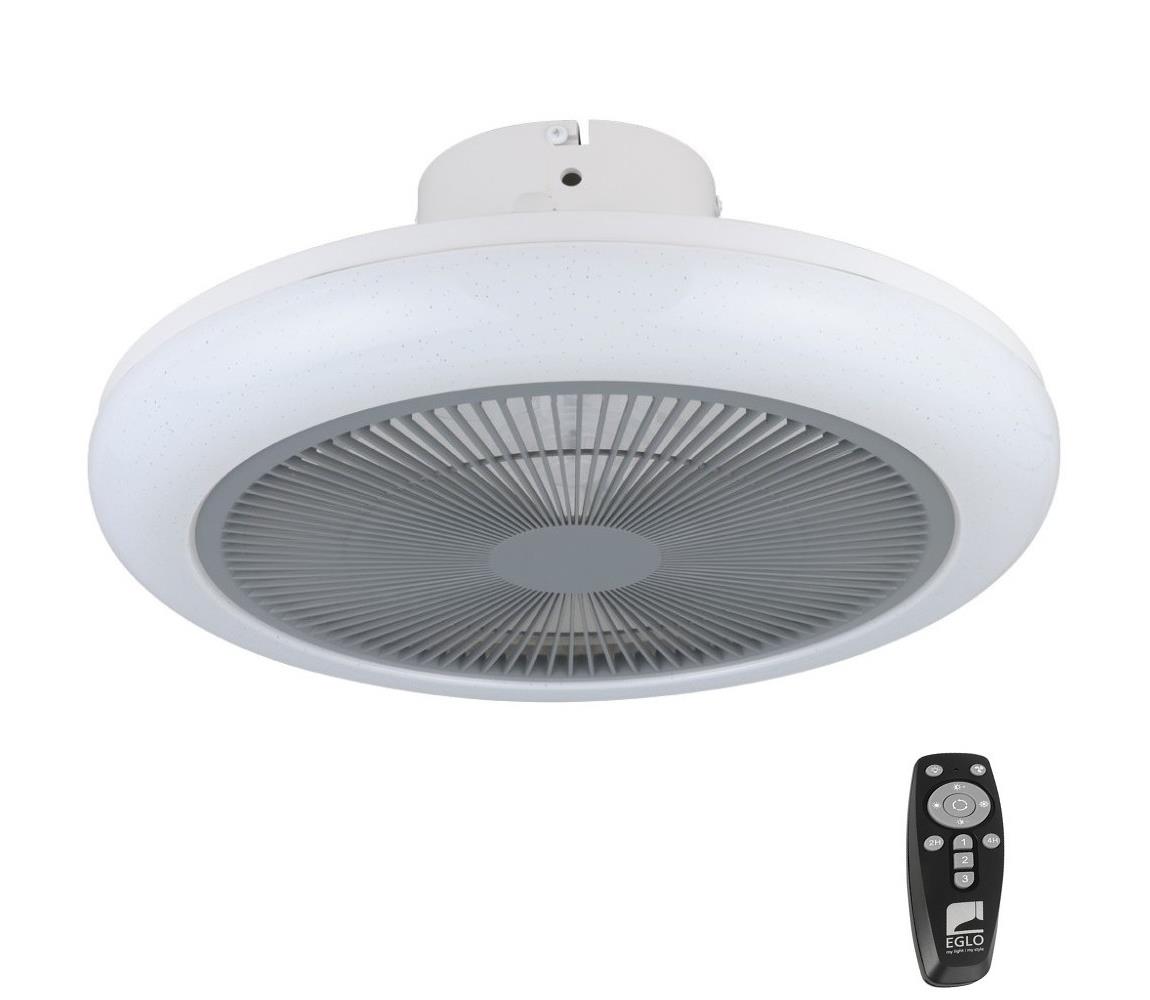 Eglo Eglo 35138 - LED Stmívatelný stropní ventilátor KOSTRENA LED/25,5W/230V šedá +DO EG35138