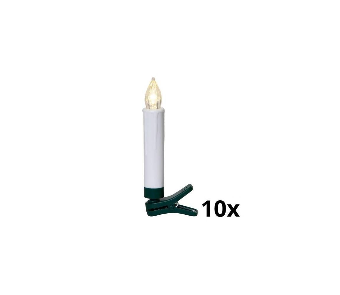 Eglo Eglo 410001 - SADA 10x LED Osvětlení na vánoční stromek 1xLED/0,06W/1xAAA EG410001